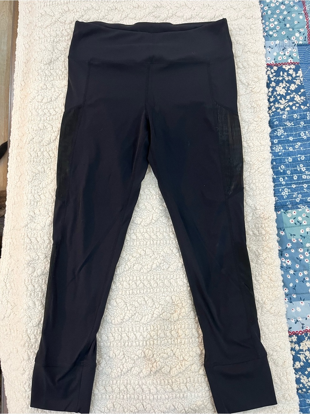 Women's Black High-Waist Performance Leggings